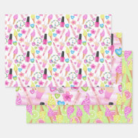 Girly Summertime Ice Cream Lipstick Pink Lime