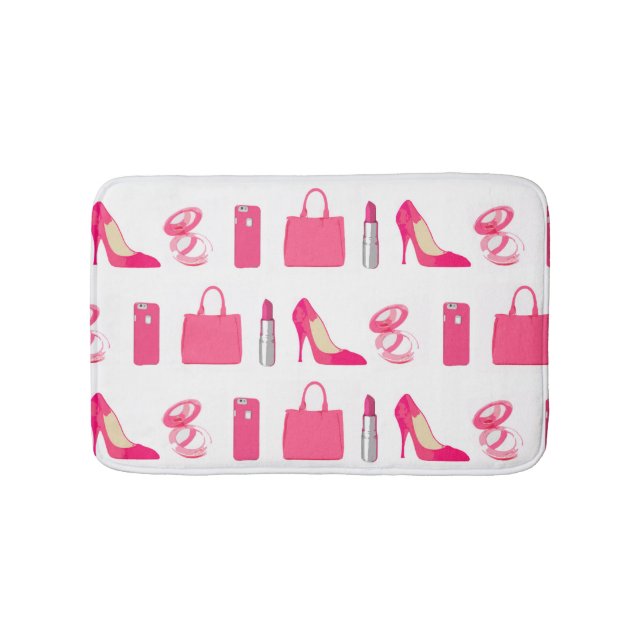 Girly things bathroom rug (Front)