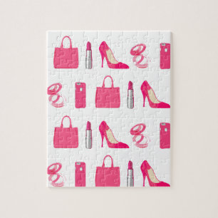 Girly things design puzzle