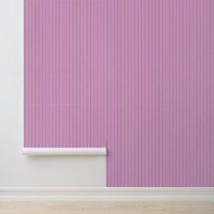Girly Trendy 1" Pinstripe Pink Wallpaper