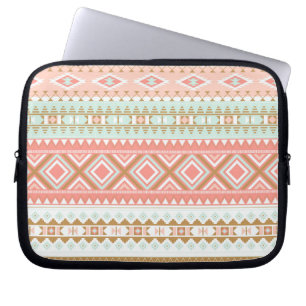 Girly Tribal Inspired Pattern Laptop Sleeve