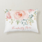 Girly Watercolor Blush Pink Roses Nursery Decor