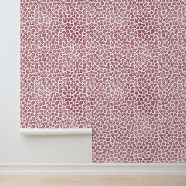 Girly White Pink Leopard Wallpaper (Application)