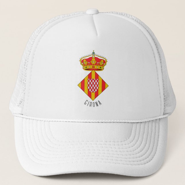 Girona coat of arms trucker hat (Front)
