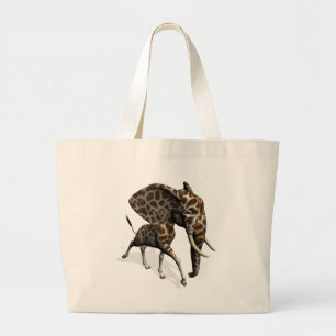 Girphant Or Eleffe Large Tote Bag
