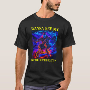 Girth Certificate Adults Humour Enthusiasts Unise T-Shirt