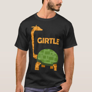 Girtle Giraffe Turtle Hybrid Mi Funny Animal T T-Shirt