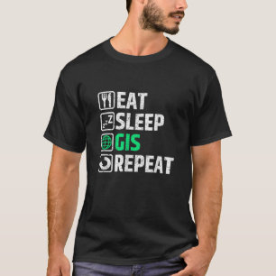 GIS Geography Geographic Information System T-Shirt