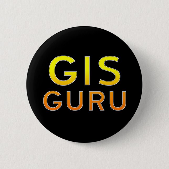 GIS Guru Button (Front)
