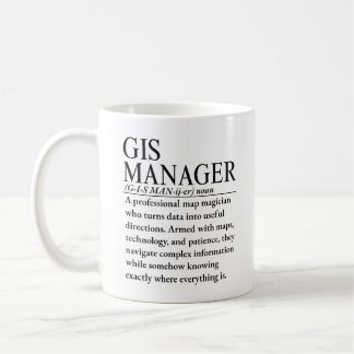 Gis manager coffee mug