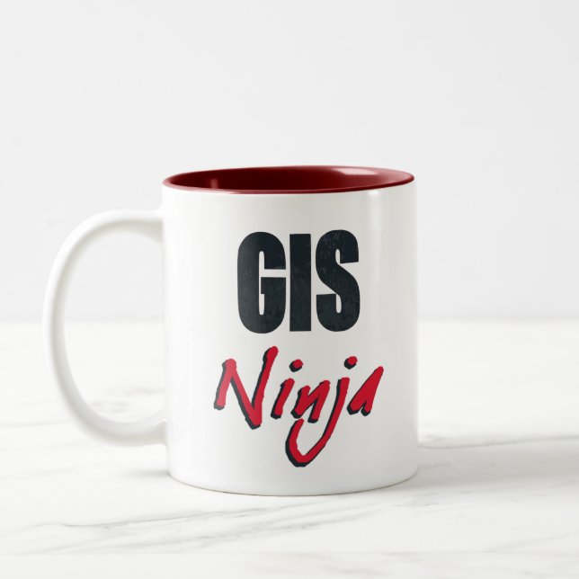 GIS Ninja Mug (Left)