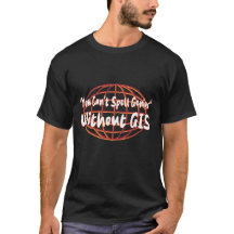 GIS/Surveyor T-shirt show style 