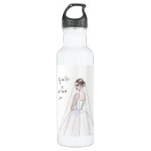 "Giselle: I will haunt you" Ballet inspired bottle