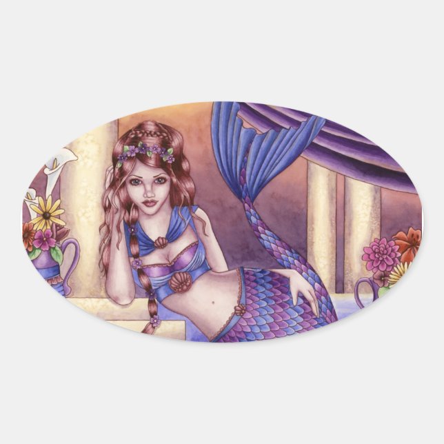 Giselle - Roman Mermaid Sticker (Front)