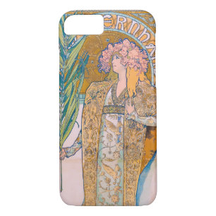 Gismonda, Sarah Bernhardt, Mucha iPhone 8/7 Case