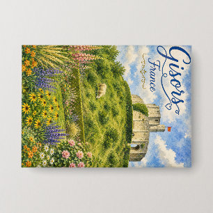 Gisors France Chateau Normandy watercolor