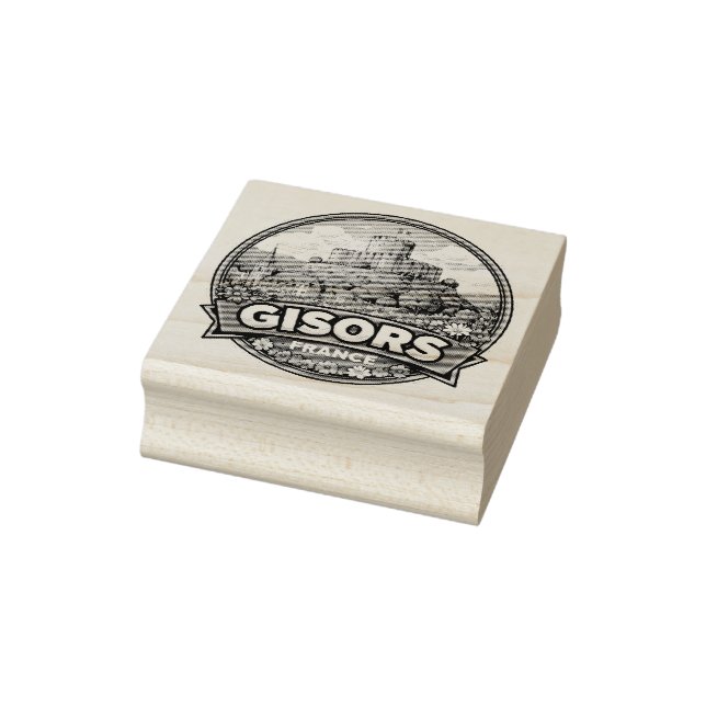 Gisors France  Rubber Stamp (Stamp)