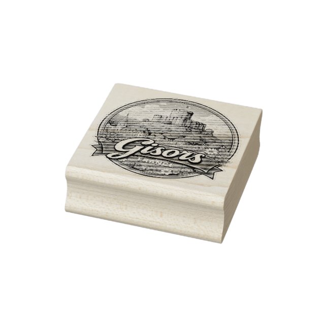 Gisors France Rubber Stamp (Stamp)