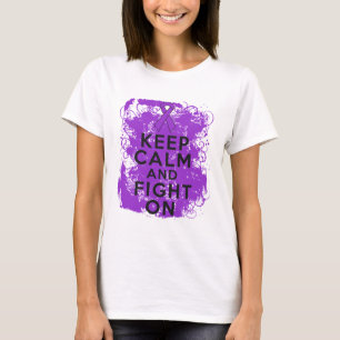 GIST Cancer Keep Calm and Fight On T-Shirt