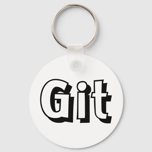 Git Key Ring (Front)