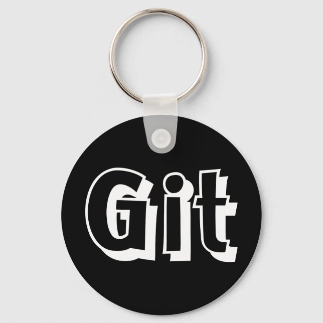 Git Keychain (Front)