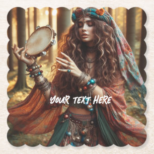 Gitana Paper Coaster