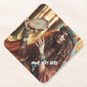 Gitana Paper Coaster