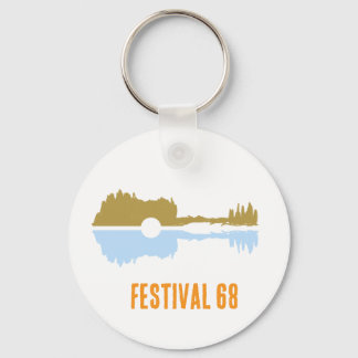 Gitarre pastel  key ring