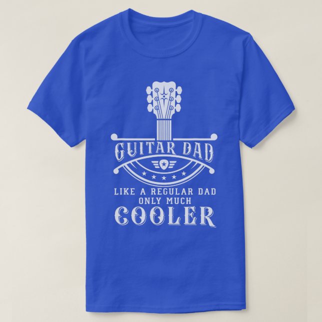 GItarrist Musician Guitar Dads are Cool Guitar Nec T-Shirt (Design Front)