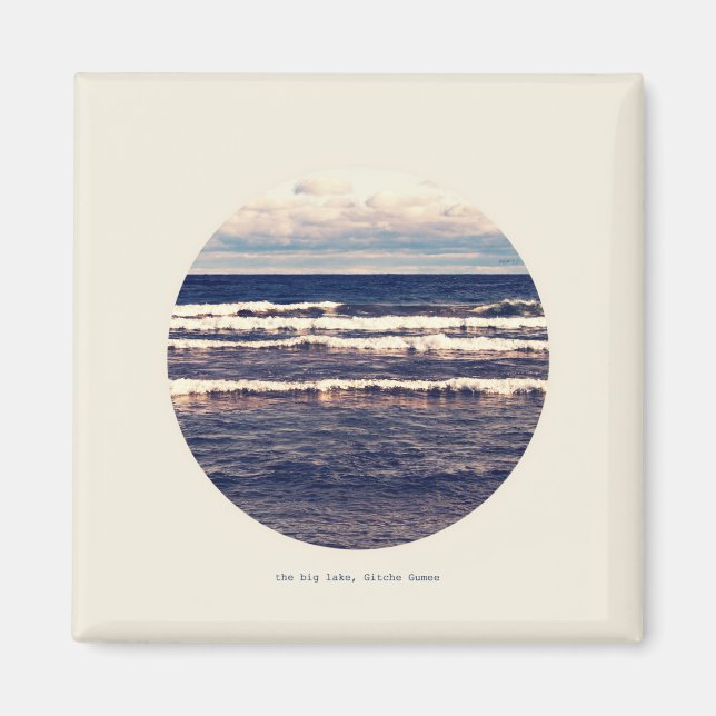Gitche Gumee Magnet (Front)