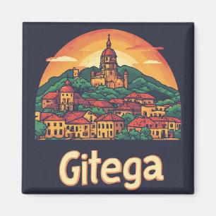 Gitega Burundi Heritage Keepsake 🏛️ Magnet