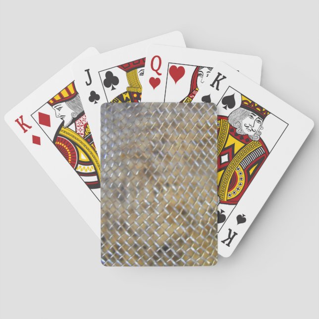 gitter struktur playing cards (Back)
