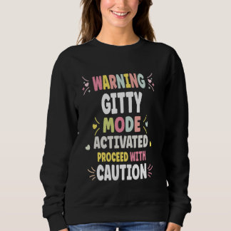 GITTY Personalised Women's Gift Custom GITTY Sweatshirt