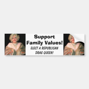 giulianidrag, giulianidrag, SupportFamily Value... Bumper Sticker