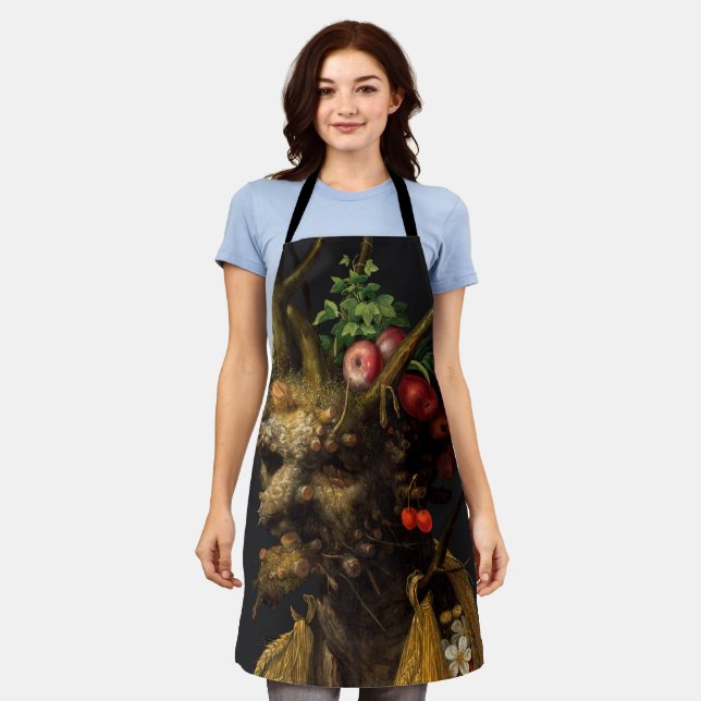 Giuseppe Arcimboldo - Four Seasons in One Head Apron (Worn)