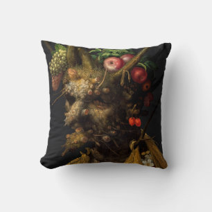 Giuseppe Arcimboldo - Four Seasons in One Head Cushion