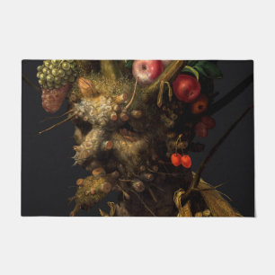 Giuseppe Arcimboldo - Four Seasons in One Head Doormat