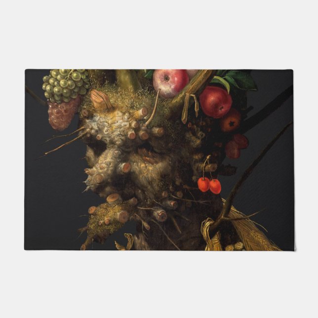 Giuseppe Arcimboldo - Four Seasons in One Head Doormat (Front)