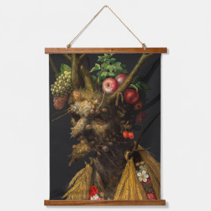 Giuseppe Arcimboldo - Four Seasons in One Head Hanging Tapestry