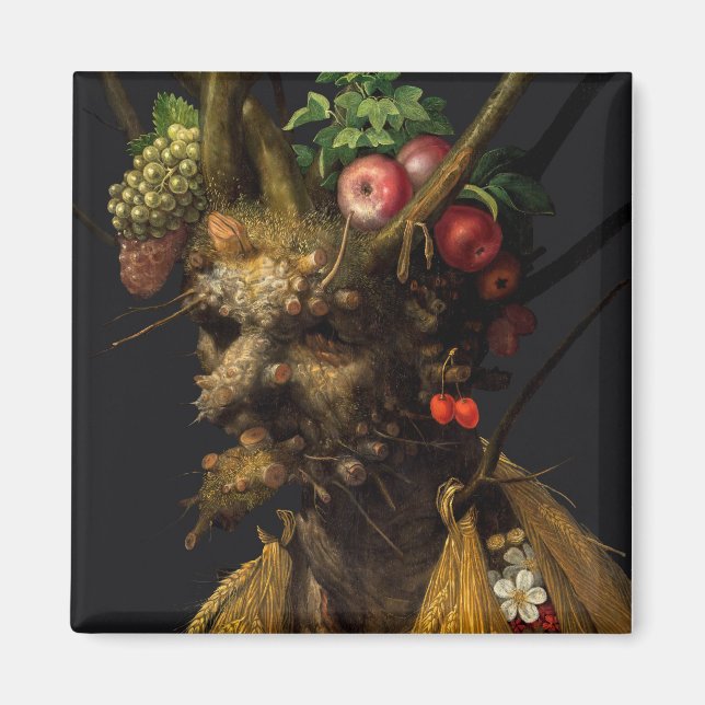 Giuseppe Arcimboldo - Four Seasons in One Head Magnet (Front)