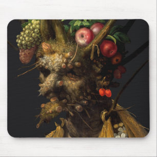 Giuseppe Arcimboldo - Four Seasons in One Head Mouse Pad