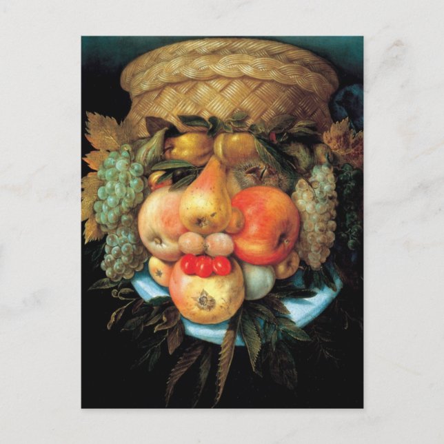 Giuseppe Arcimboldo - Fruit Basket Postcard (Front)