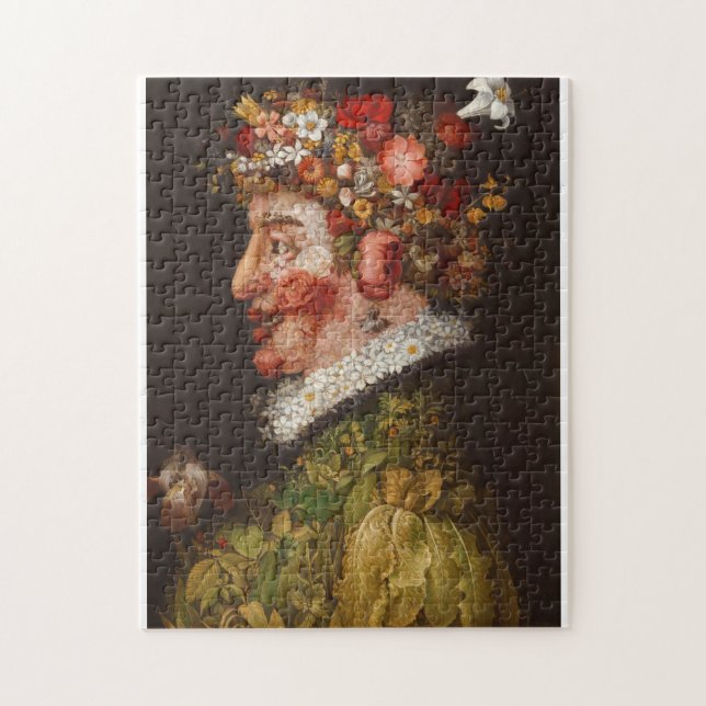Giuseppe Arcimboldo - La Primavera Jigsaw Puzzle (Vertical)