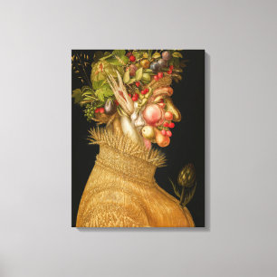 Giuseppe Arcimboldo - Summer Canvas Print