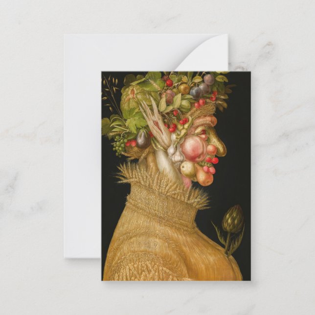 Giuseppe Arcimboldo - Summer Card (Front)