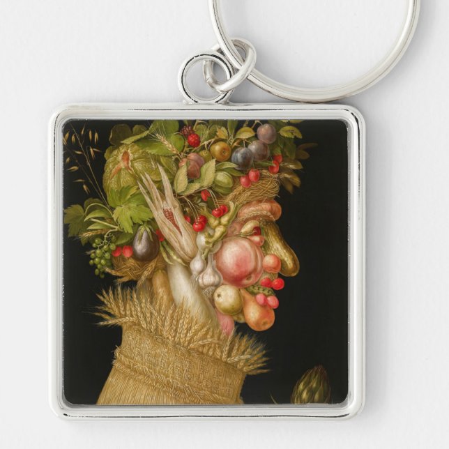 Giuseppe Arcimboldo - Summer Key Ring (Front)
