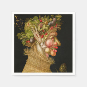 Giuseppe Arcimboldo - Summer Napkin