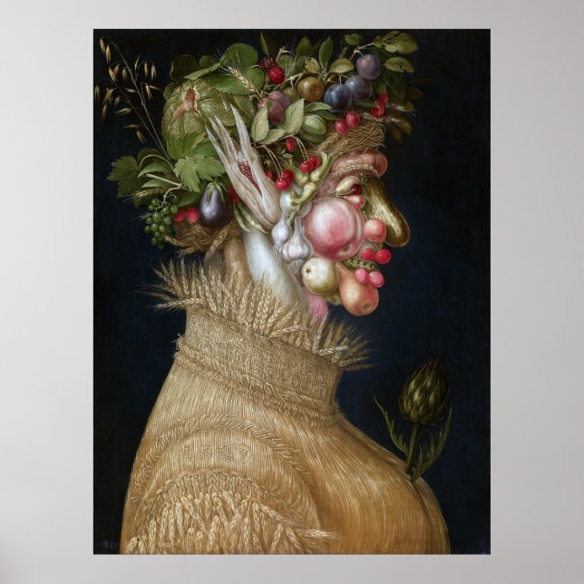 Giuseppe Arcimboldo Summer Poster (Front)