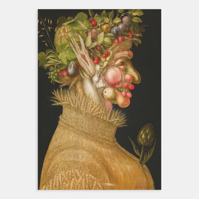 Giuseppe Arcimboldo - Summer Wrapping Paper Sheet (Creator Uploaded)