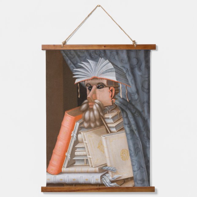 Giuseppe Arcimboldo - The Librarian Hanging Tapestry (Front)